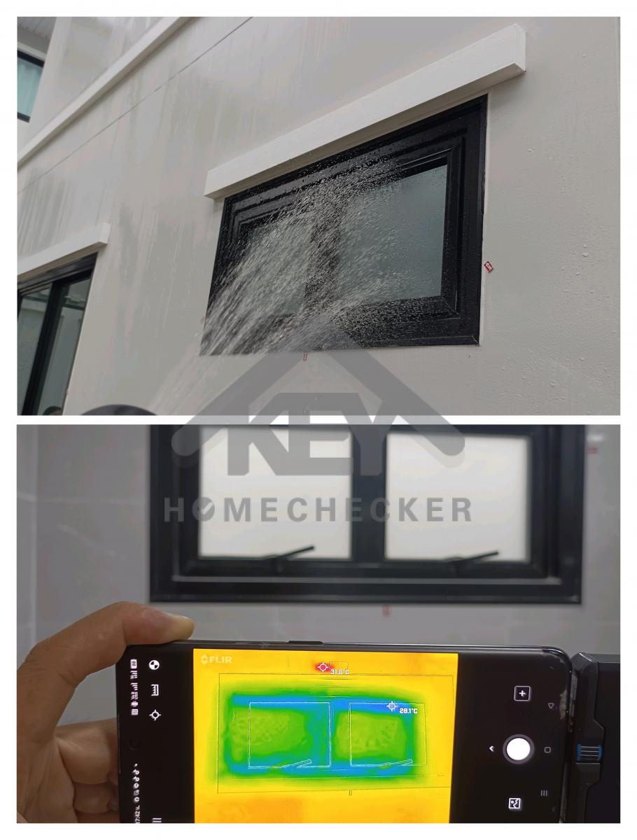 งานเทสน้ำ ประตูหน้าต่าง