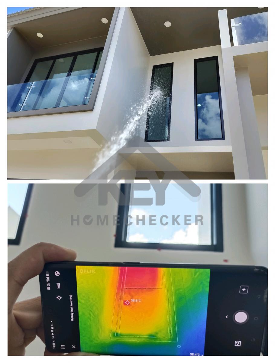 งานเทสน้ำ ประตูหน้าต่าง