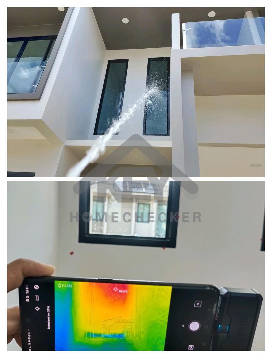 งานเทสน้ำ ประตูหน้าต่าง