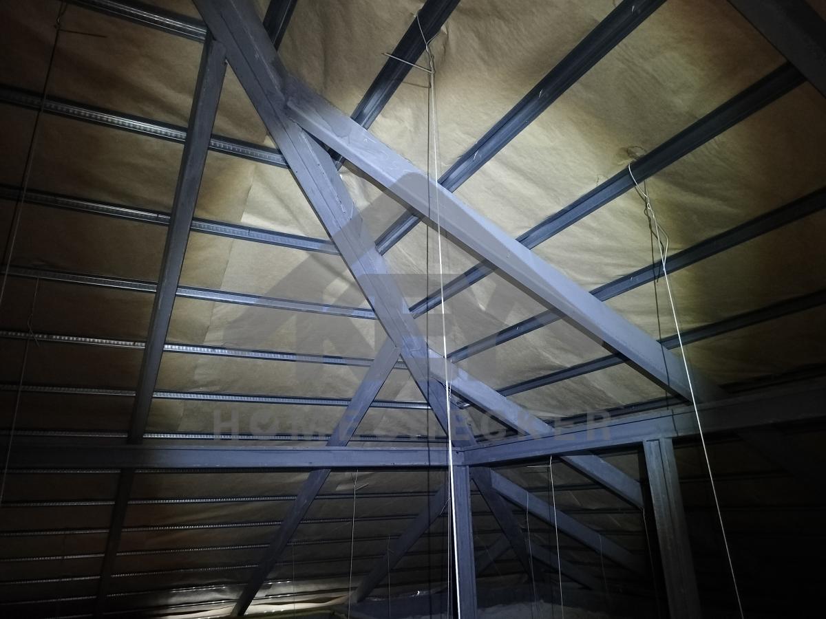 งานฝ้าชายคาและโครงฝ้า