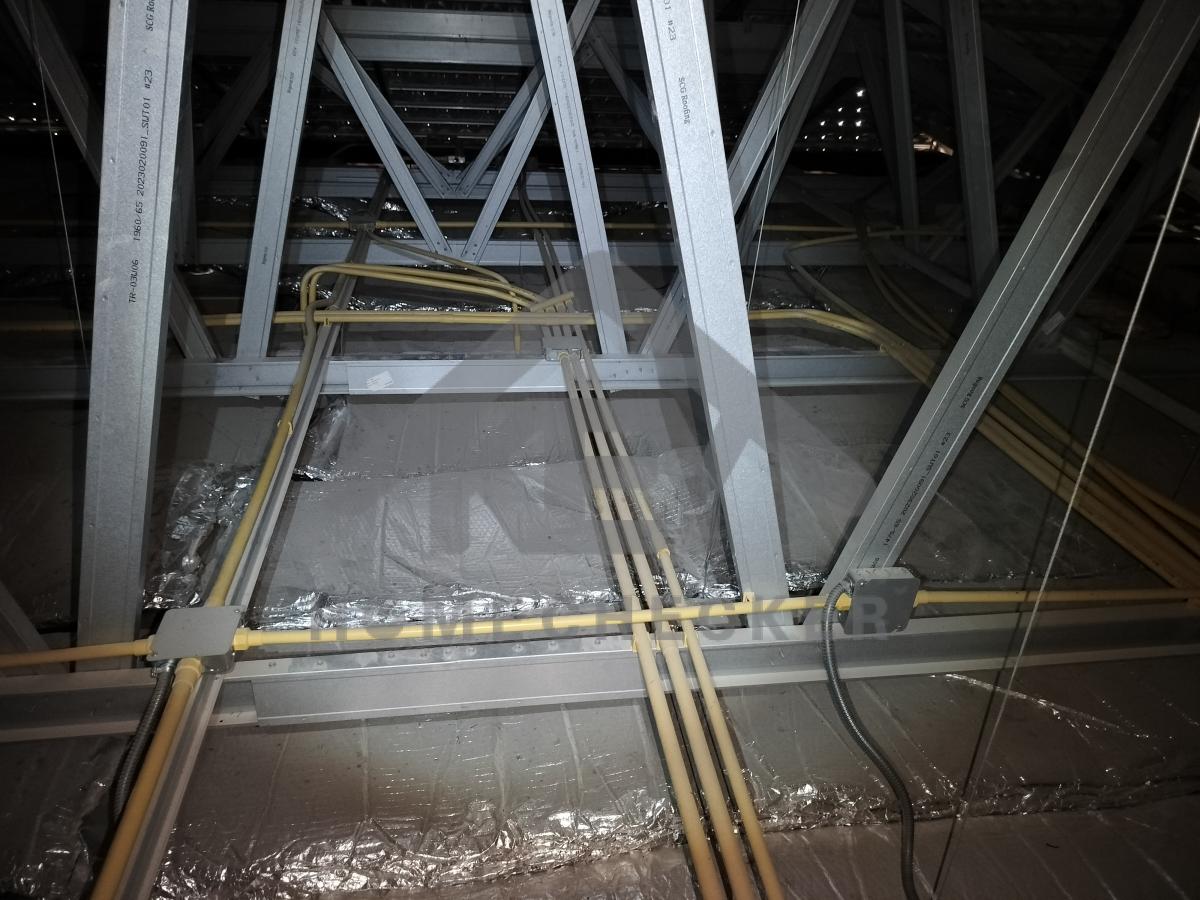 งานฝ้าชายคาและโครงฝ้า