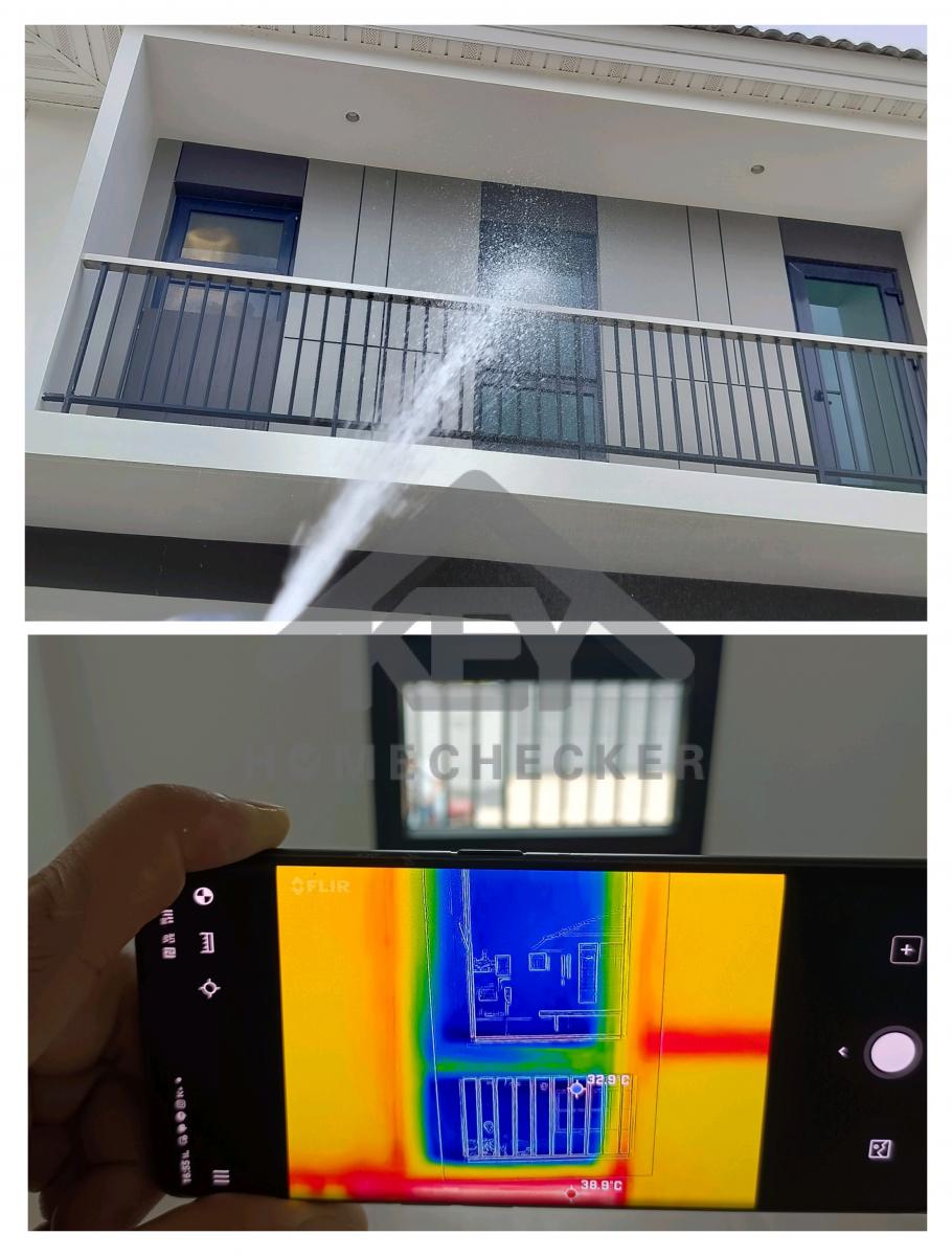 งานเทสน้ำ ประตูหน้าต่าง