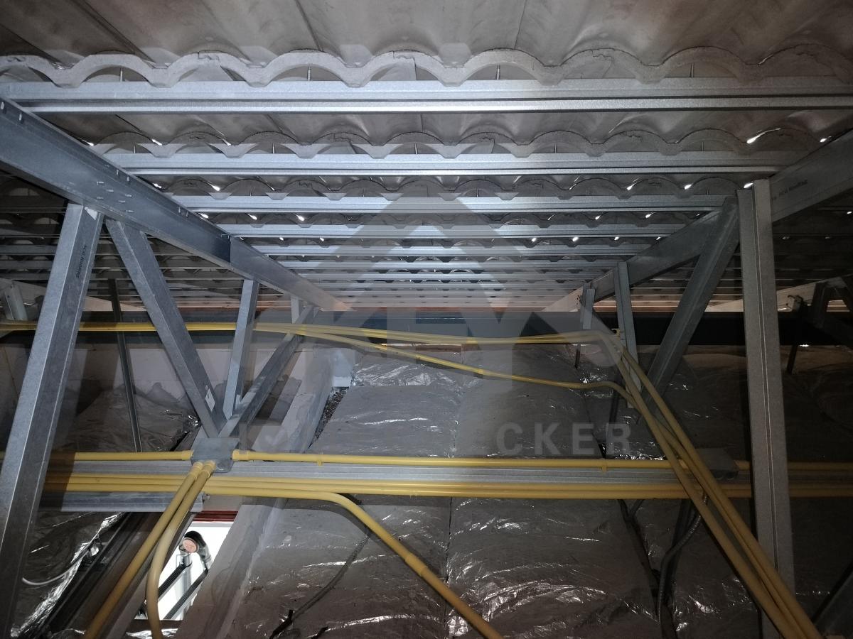 งานฝ้าชายคาและโครงฝ้า