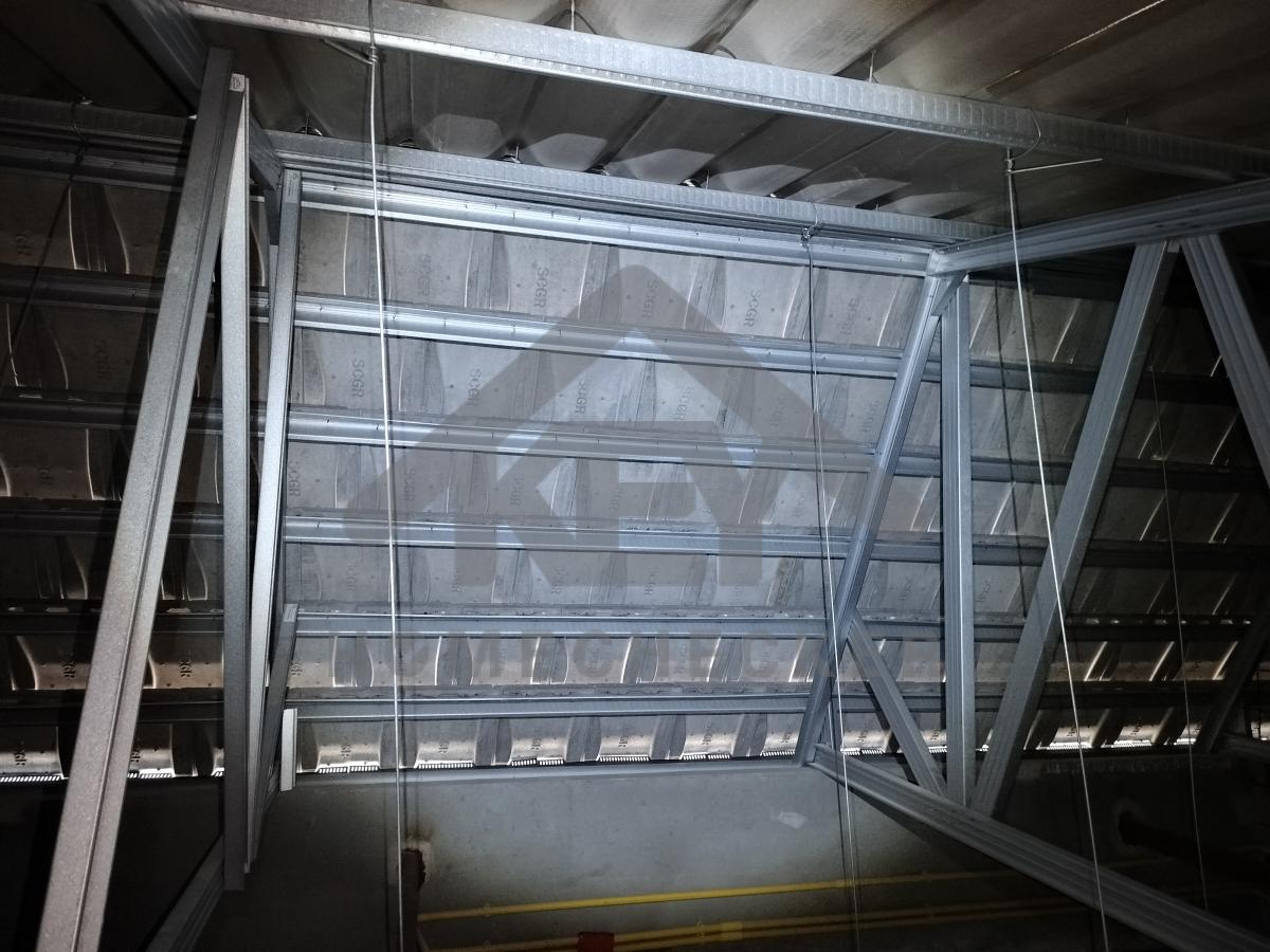 งานฝ้าชายคาและโครงฝ้า