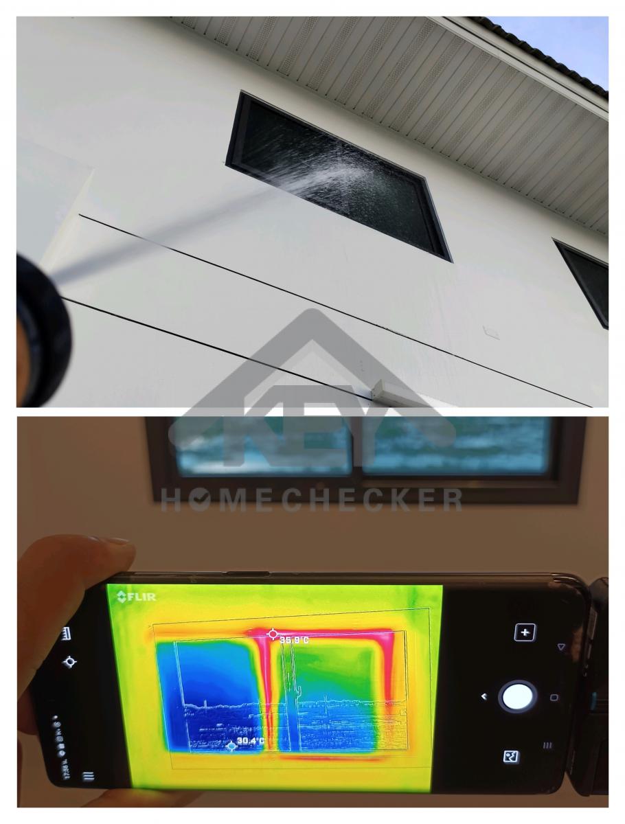 งานเทสน้ำ ประตูหน้าต่าง