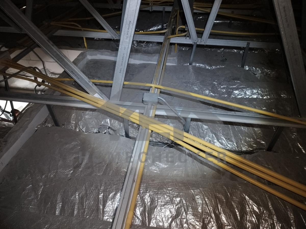 งานฝ้าชายคาและโครงฝ้า