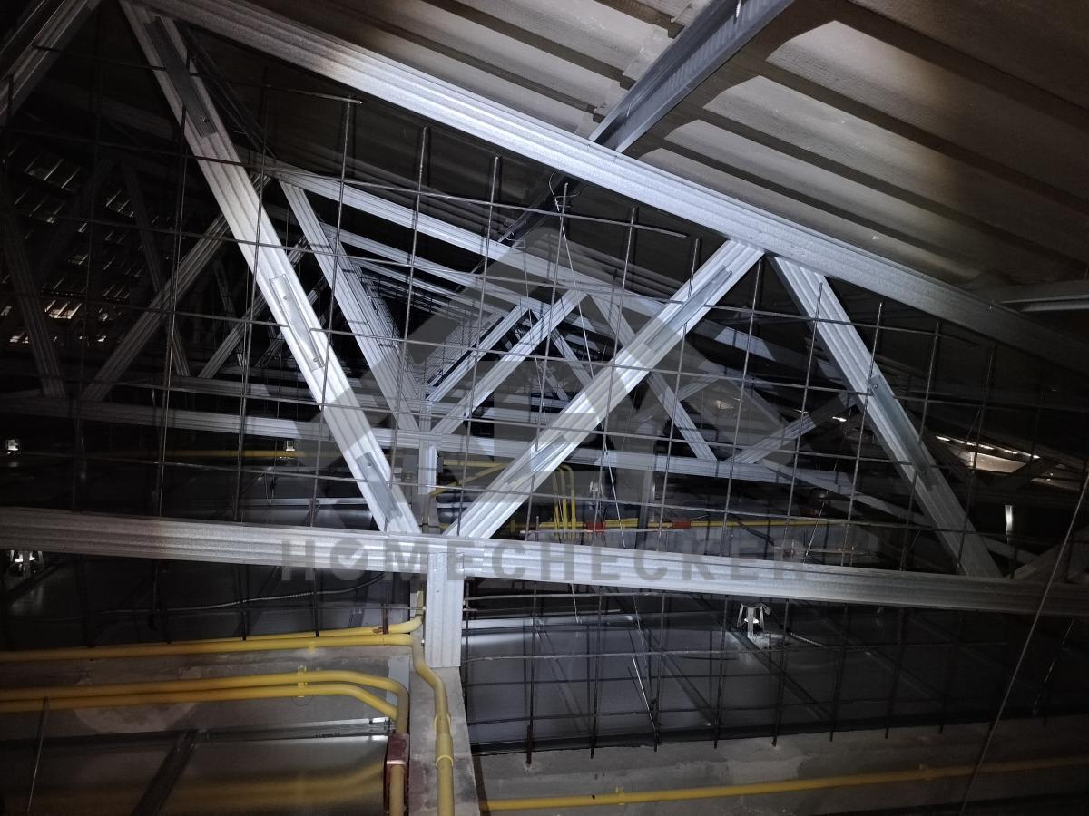 งานฝ้าชายคาและโครงฝ้า