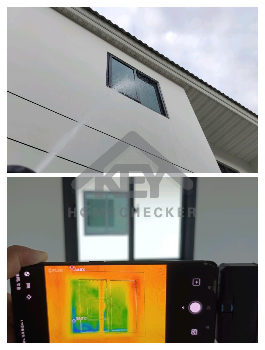 งานเทสน้ำ ประตูหน้าต่าง