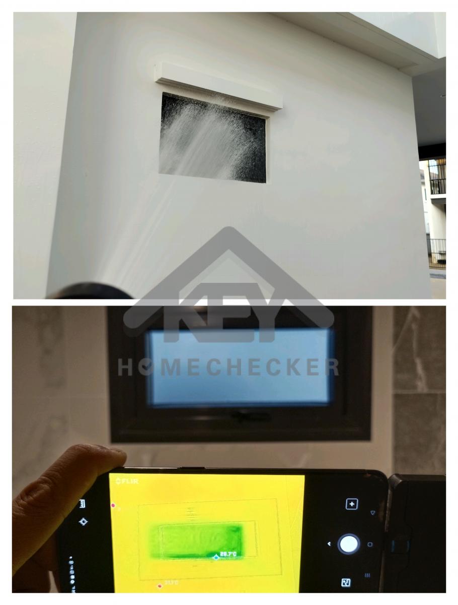 งานเทสน้ำ ประตูหน้าต่าง