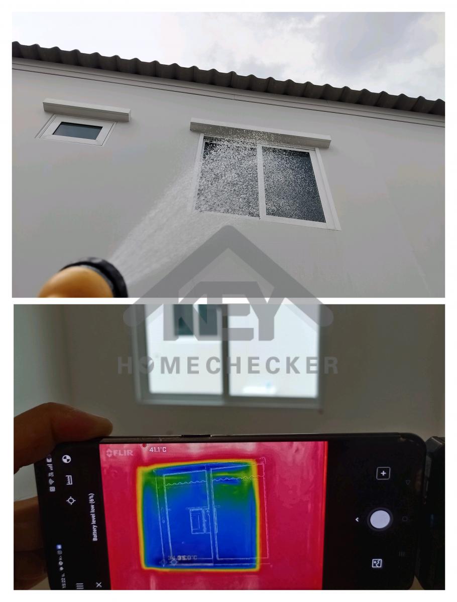 งานเทสน้ำ ประตูหน้าต่าง