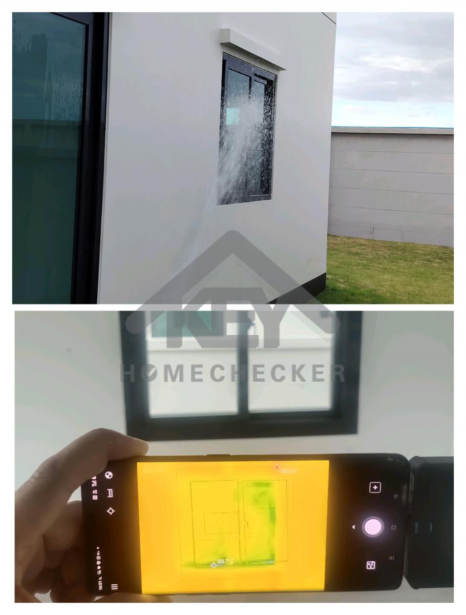 งานเทสน้ำ ประตูหน้าต่าง