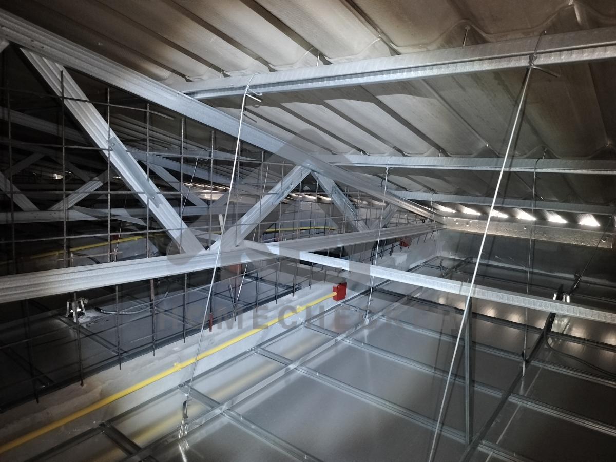 งานฝ้าชายคาและโครงฝ้า