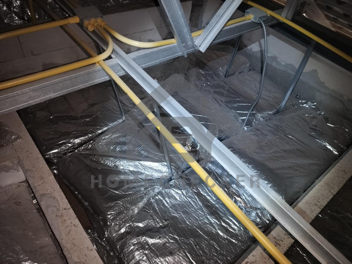 งานฝ้าชายคาและโครงฝ้า