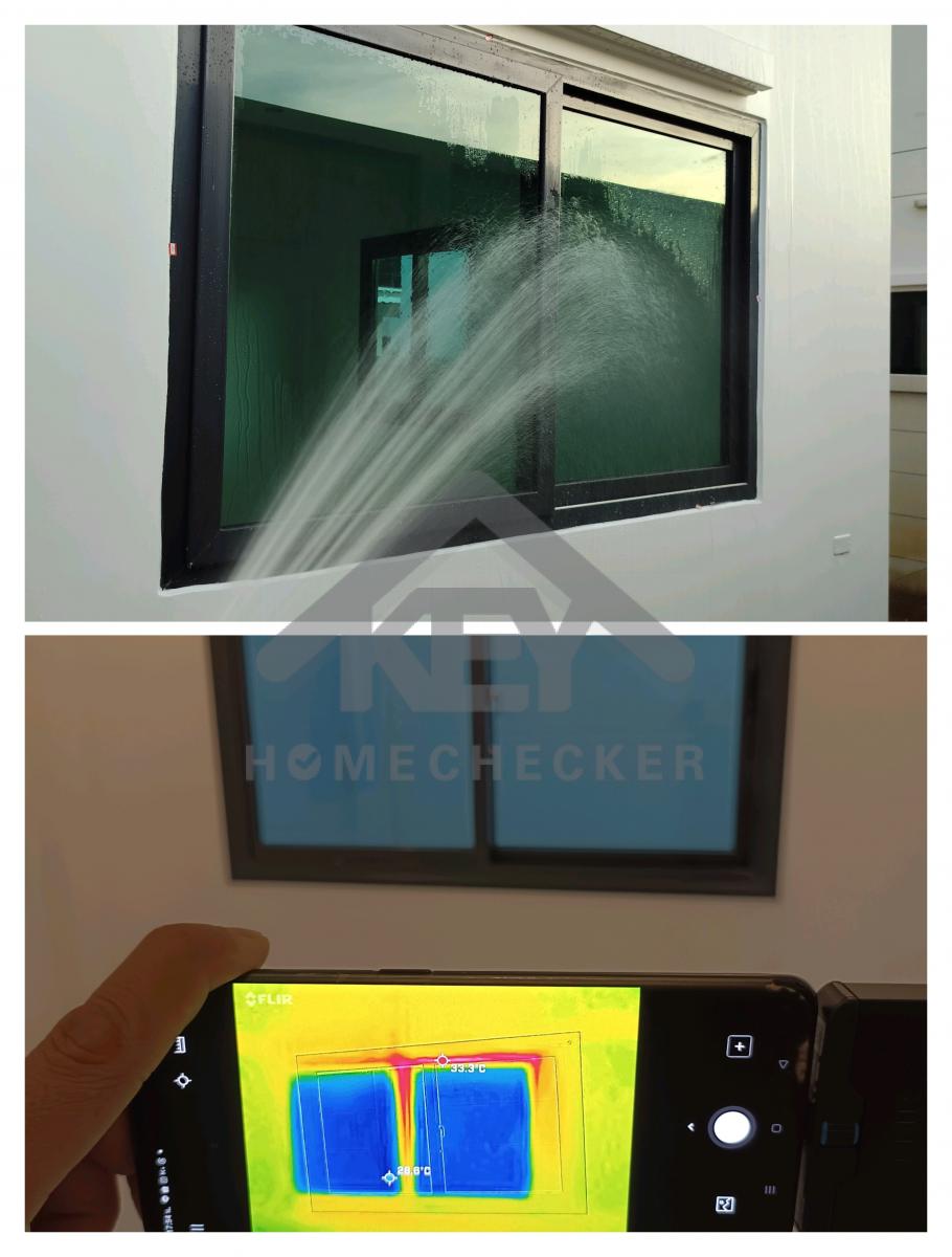 งานเทสน้ำ ประตูหน้าต่าง