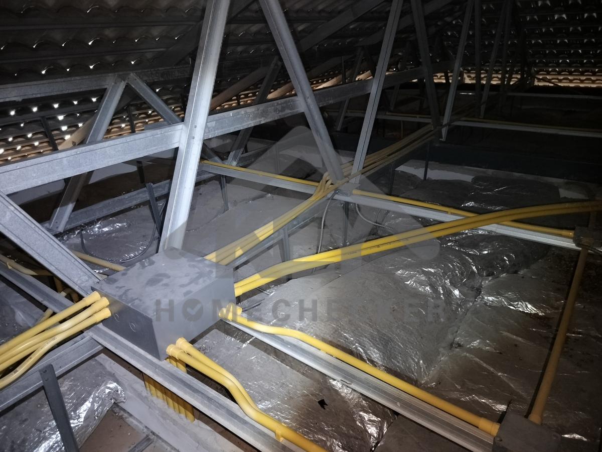 งานฝ้าชายคาและโครงฝ้า