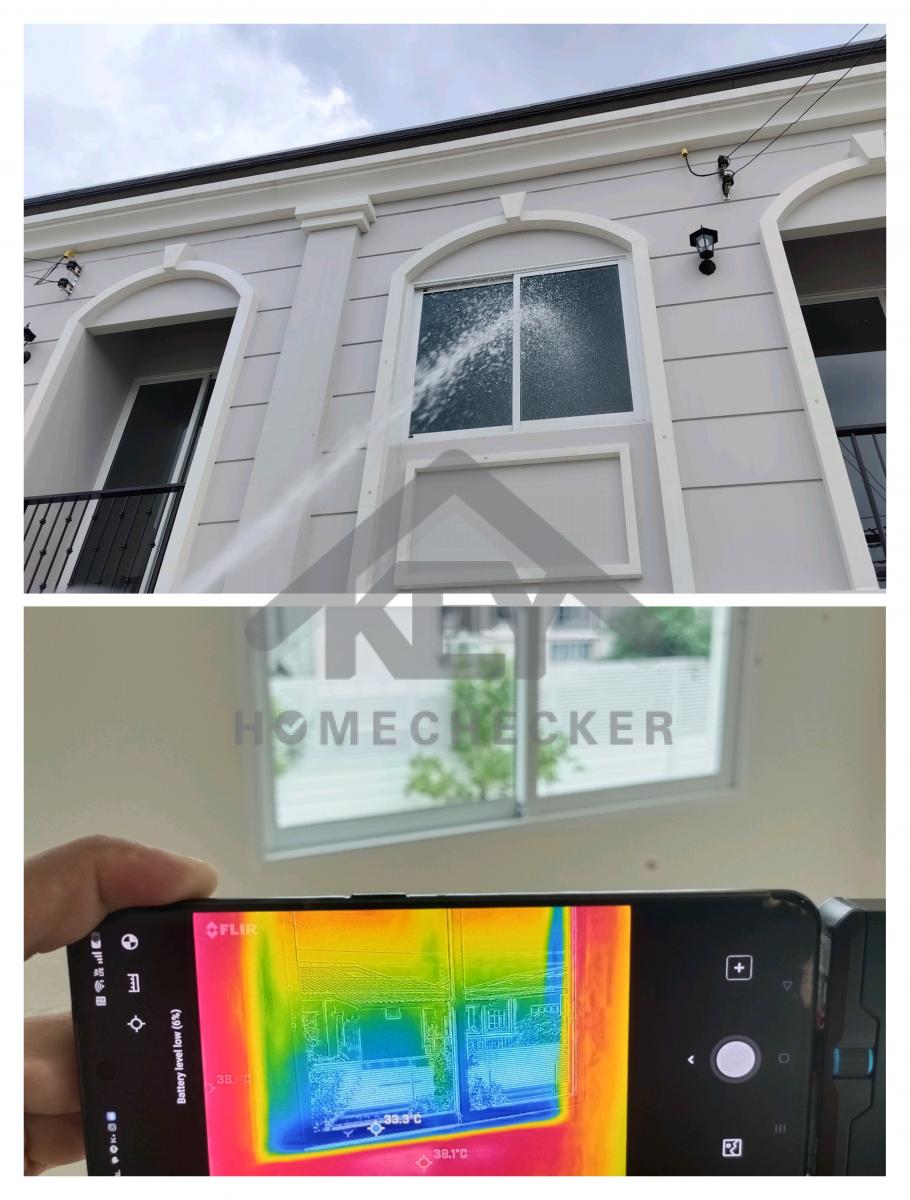 งานเทสน้ำ ประตูหน้าต่าง