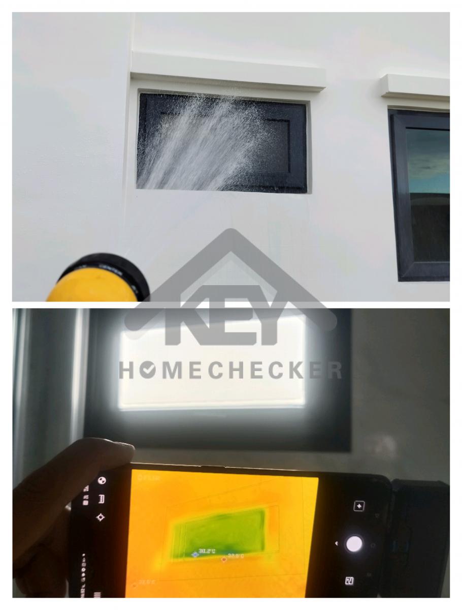 งานเทสน้ำ ประตูหน้าต่าง