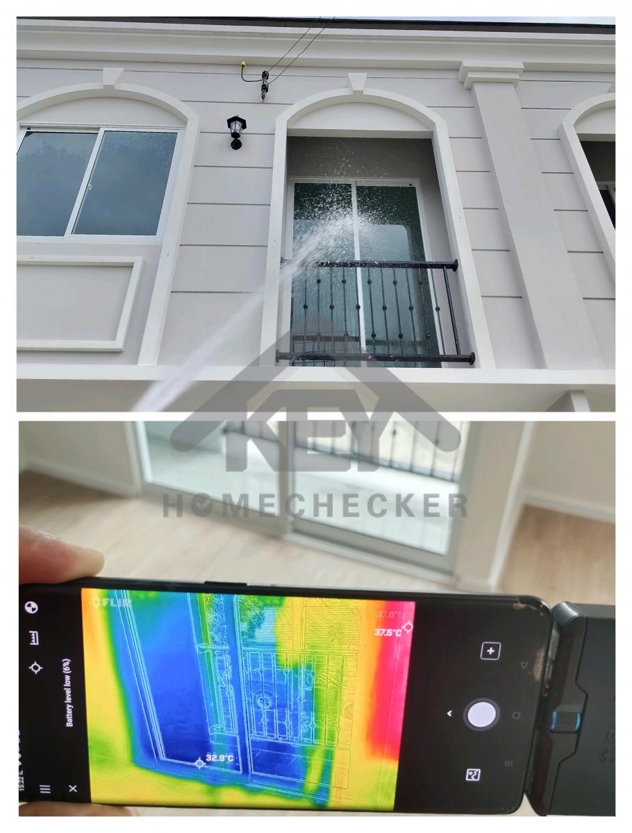 งานเทสน้ำ ประตูหน้าต่าง