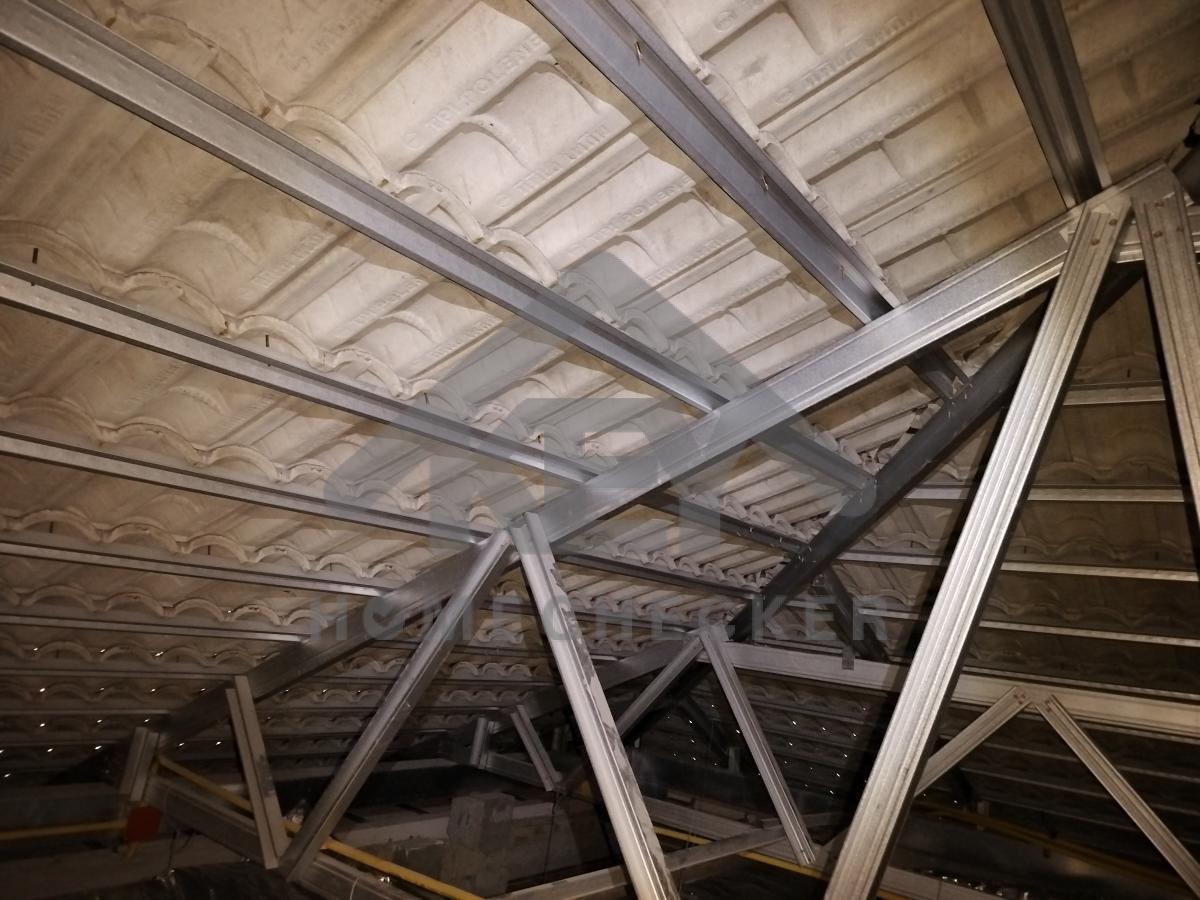 งานตรวจสอบหลังคา