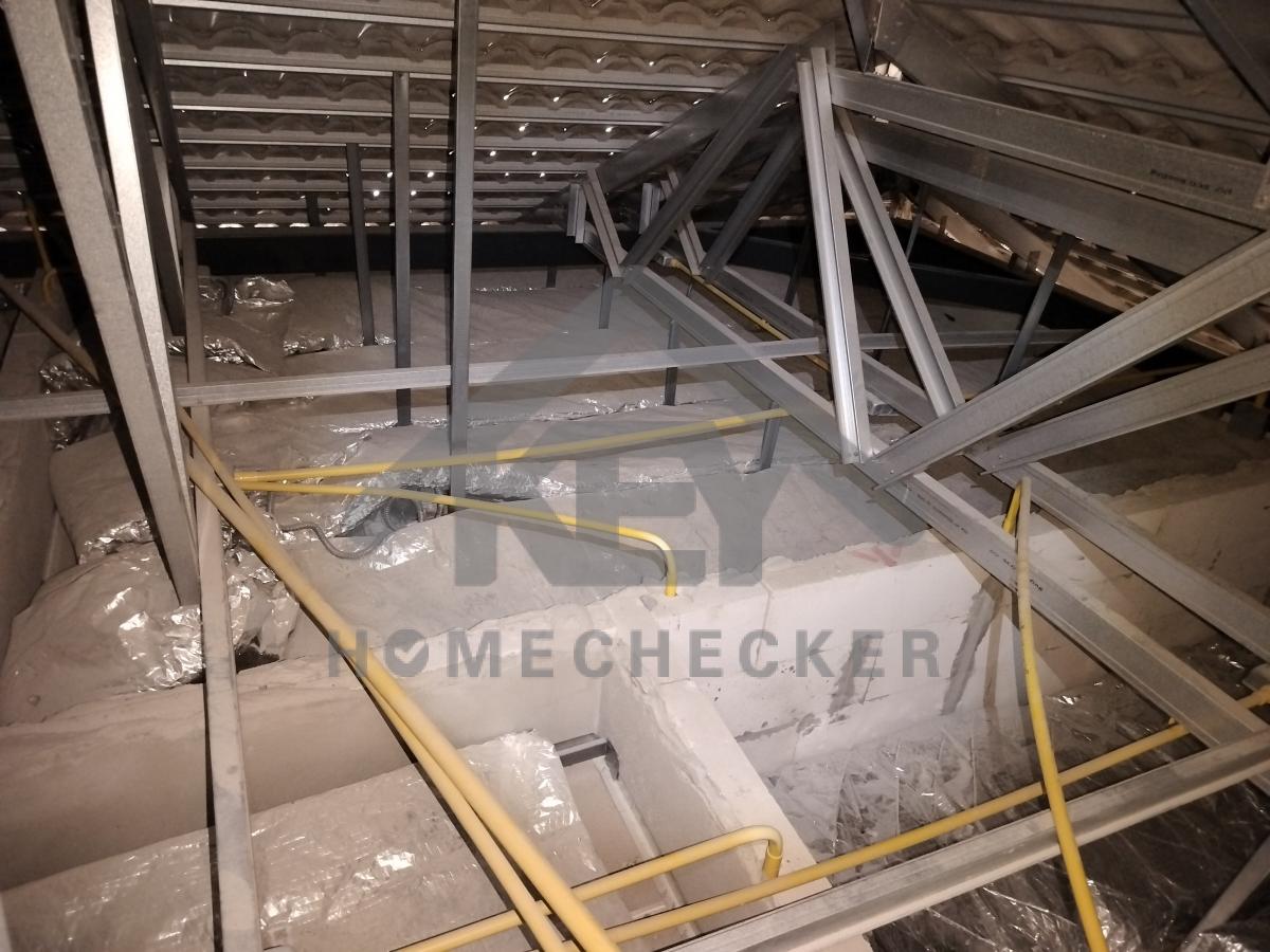 งานตรวจสอบหลังคา