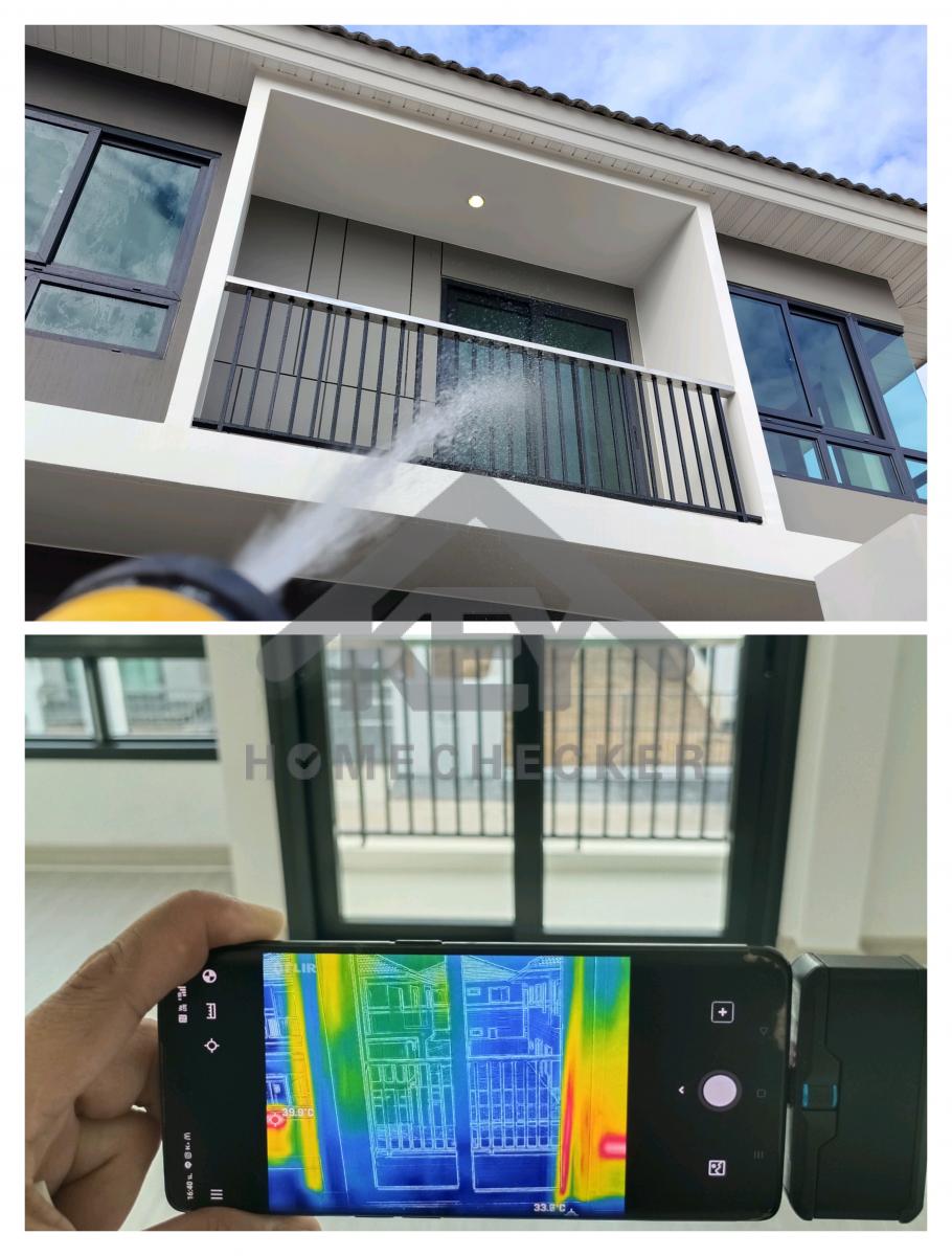 งานเทสน้ำ ประตูหน้าต่าง