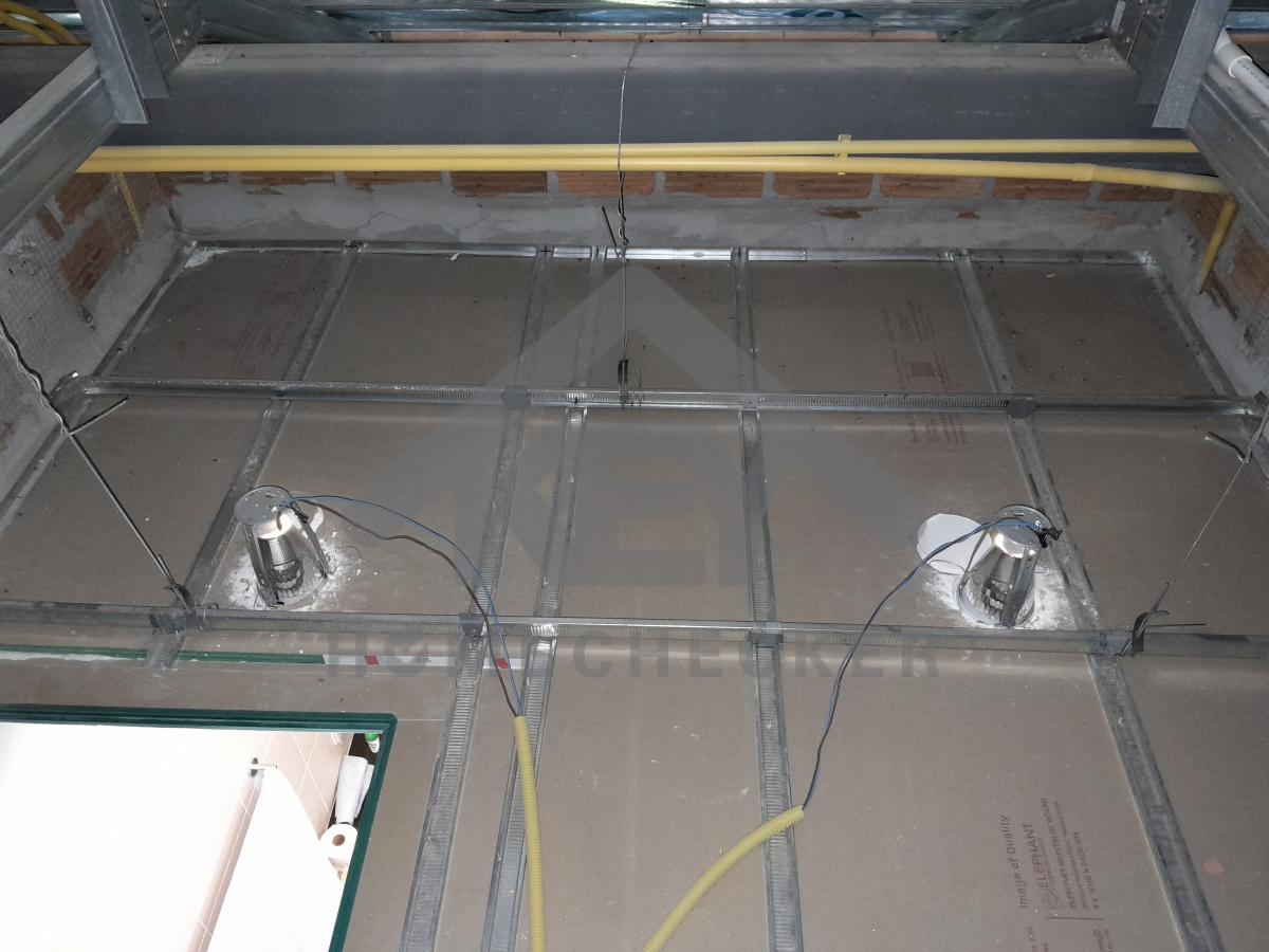 งานฝ้าชายคาและโครงฝ้า