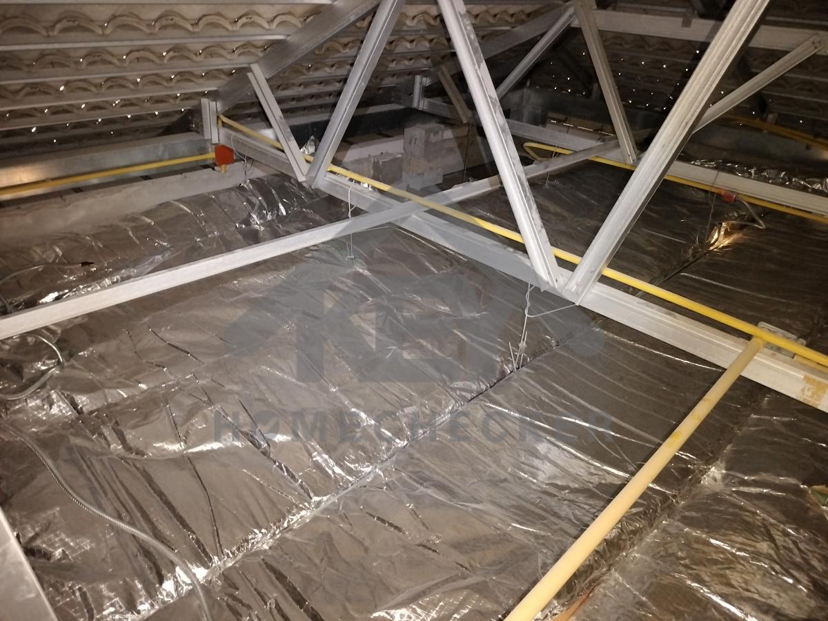 งานตรวจสอบหลังคา