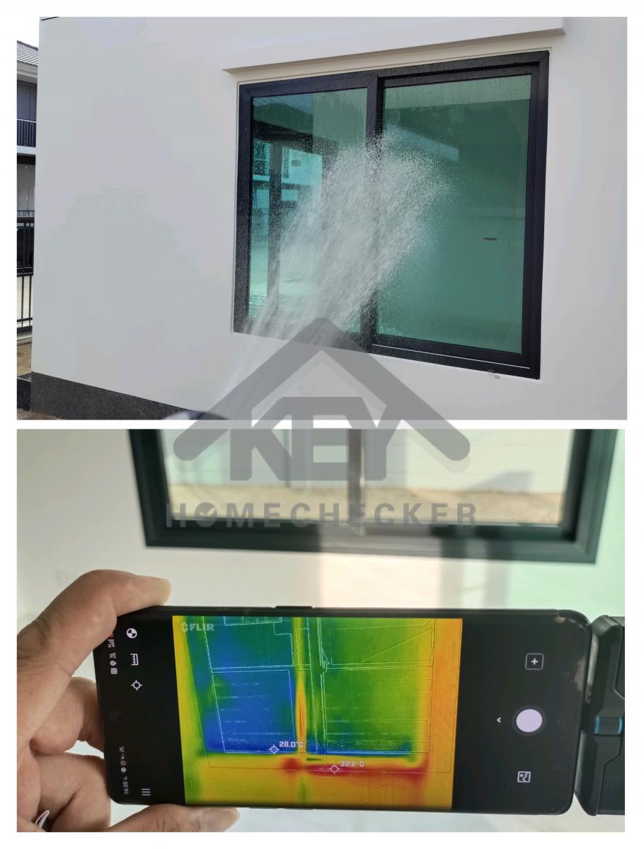 งานเทสน้ำ ประตูหน้าต่าง