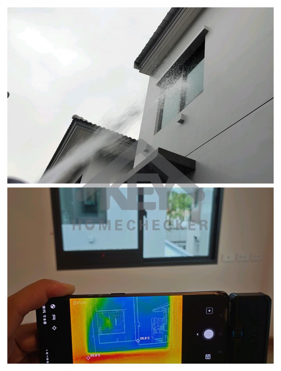 งานเทสน้ำ ประตูหน้าต่าง