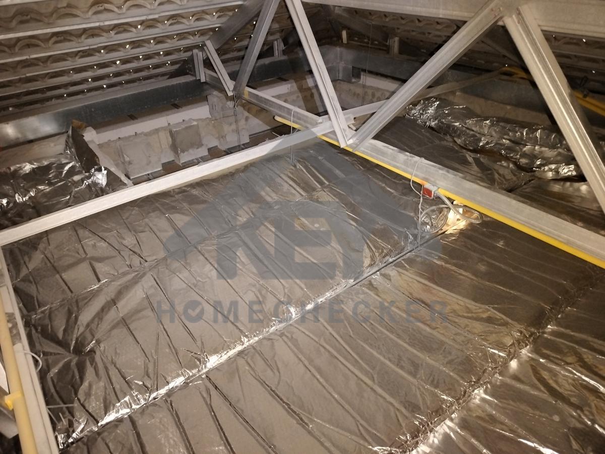 งานตรวจสอบหลังคา