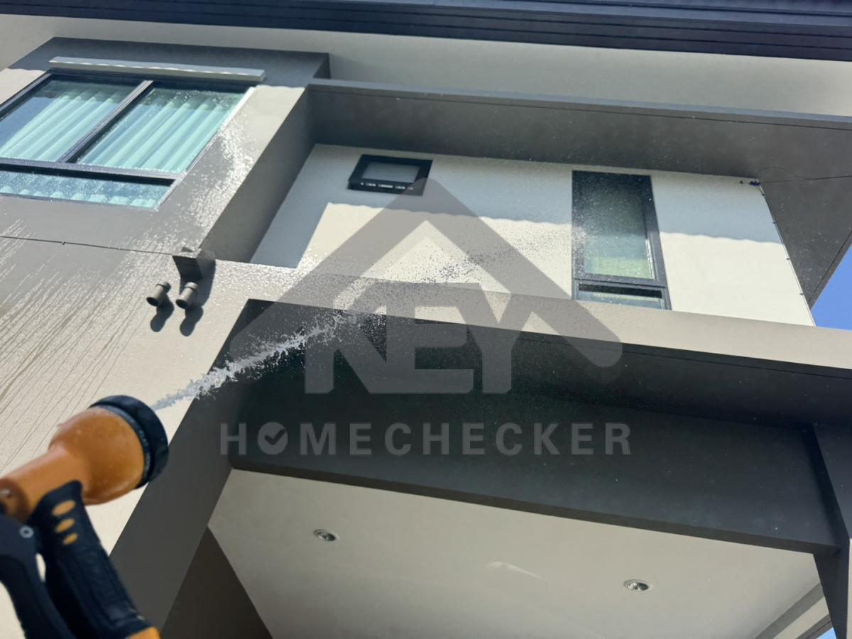 งานเทสน้ำ ประตูหน้าต่าง