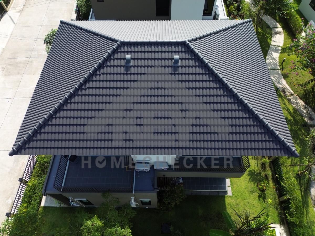 งานตรวจสอบหลังคา