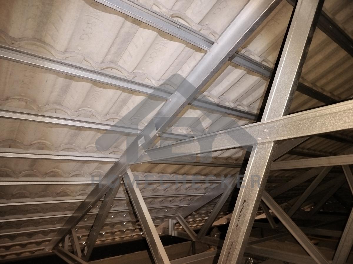 งานตรวจสอบหลังคา