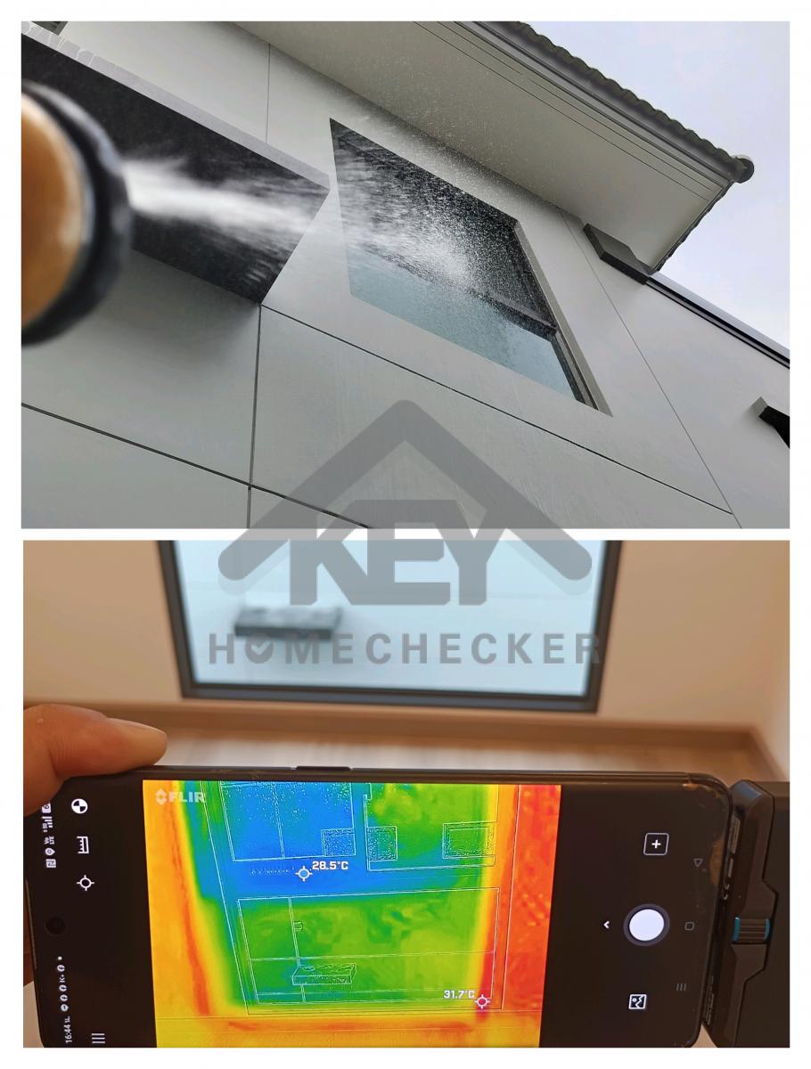 งานเทสน้ำ ประตูหน้าต่าง