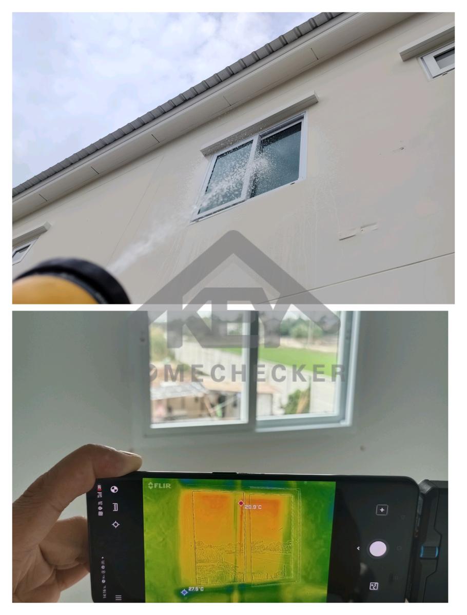 งานเทสน้ำ ประตูหน้าต่าง