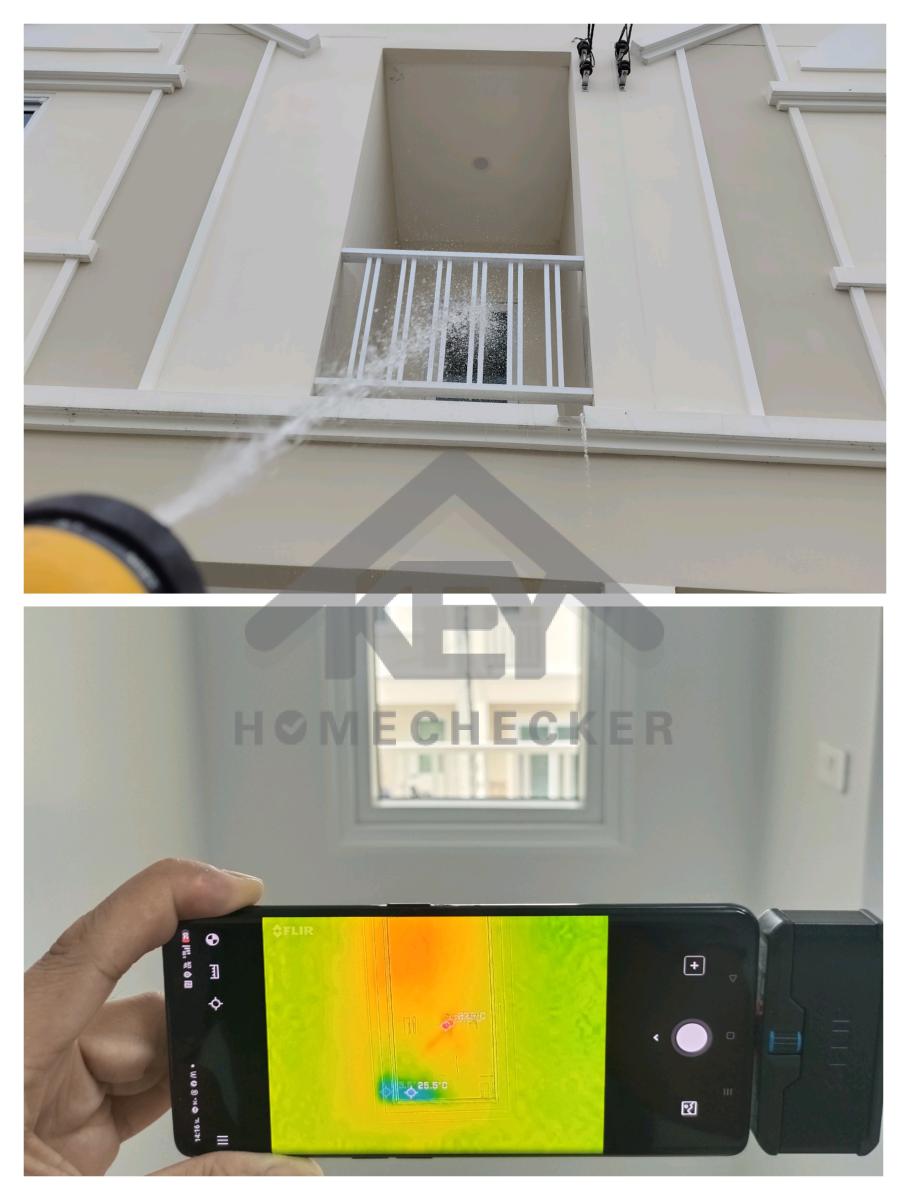 งานเทสน้ำ ประตูหน้าต่าง