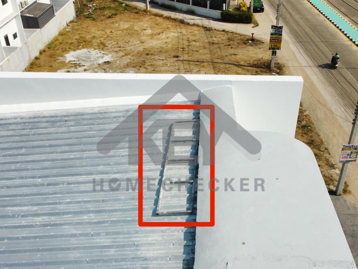 งานตรวจสอบหลังคา