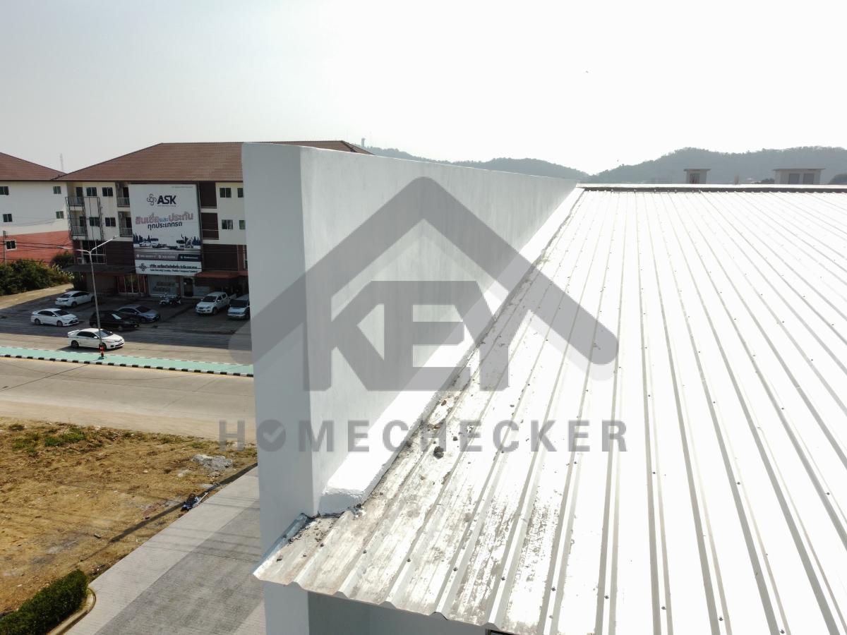 งานตรวจสอบหลังคา