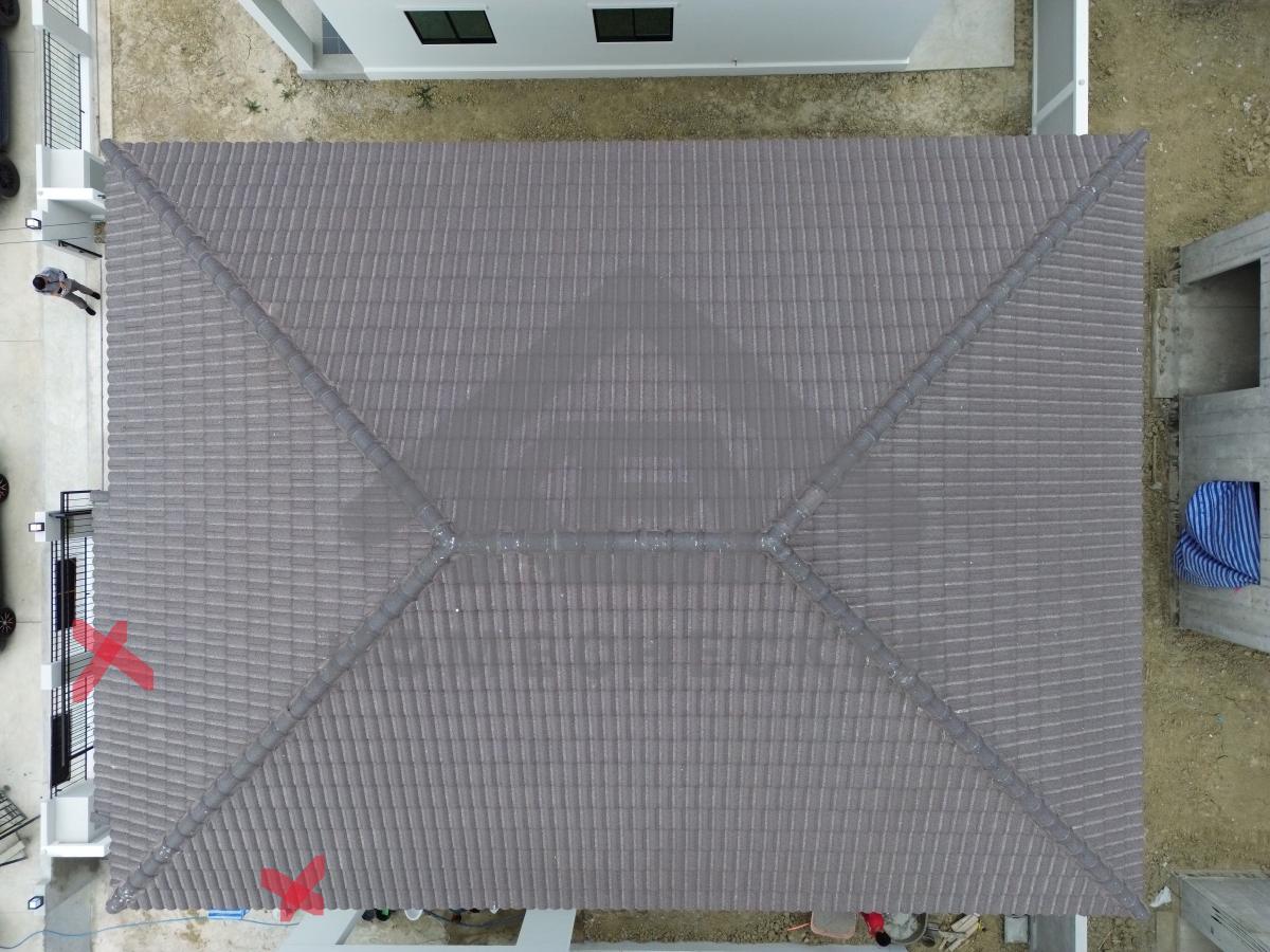 งานตรวจสอบหลังคา