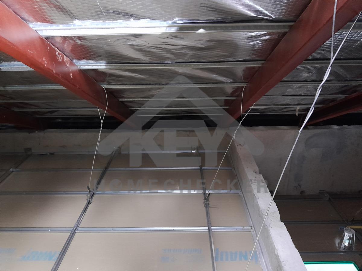 งานฝ้าชายคาและโครงฝ้า