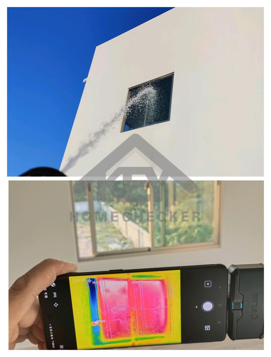 งานเทสน้ำ ประตูหน้าต่าง