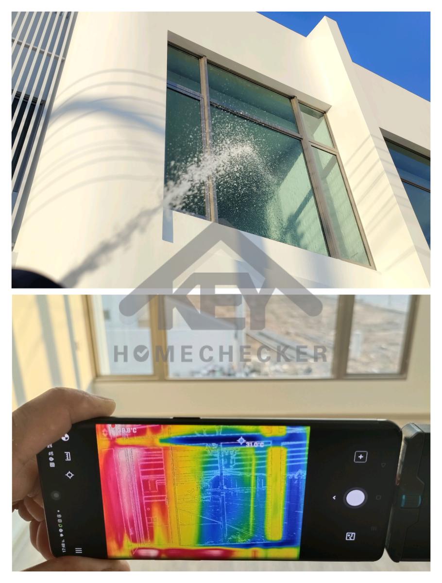 งานเทสน้ำ ประตูหน้าต่าง