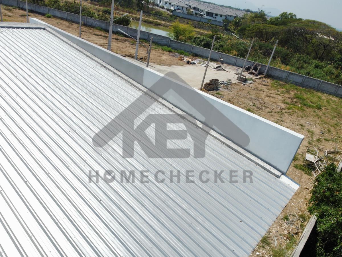 งานตรวจสอบหลังคา