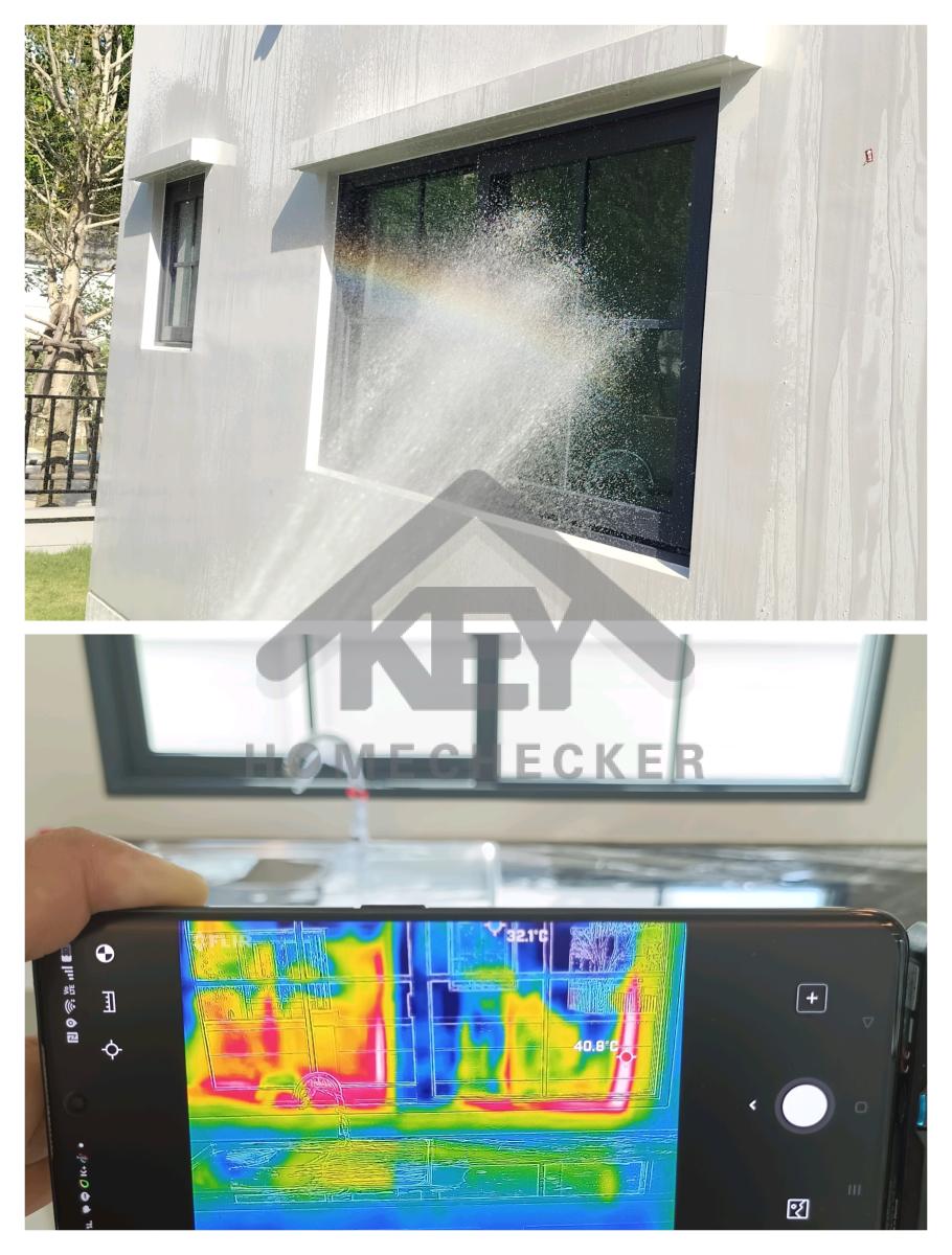 งานเทสน้ำ ประตูหน้าต่าง