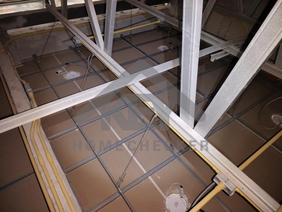 งานฝ้าชายคาและโครงฝ้า