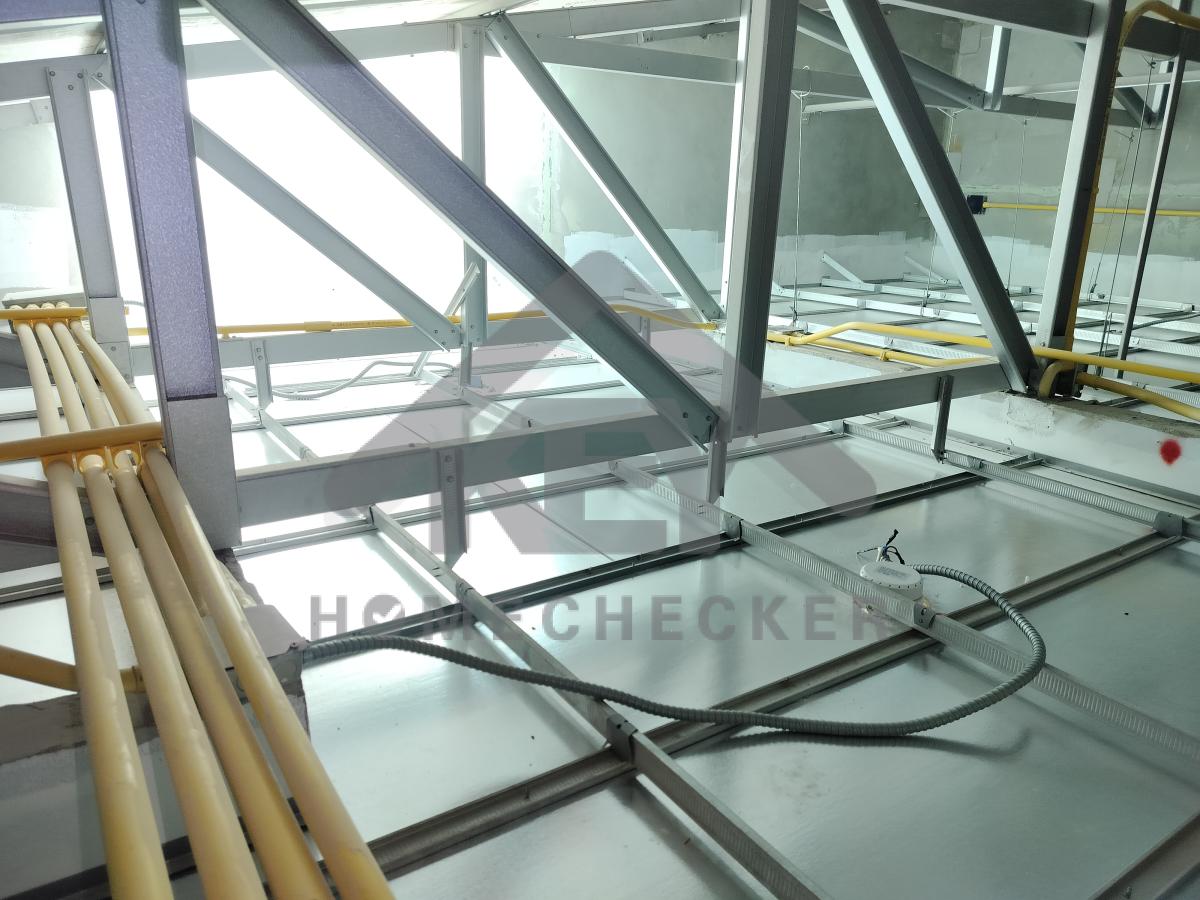 งานฝ้าชายคาและโครงฝ้า