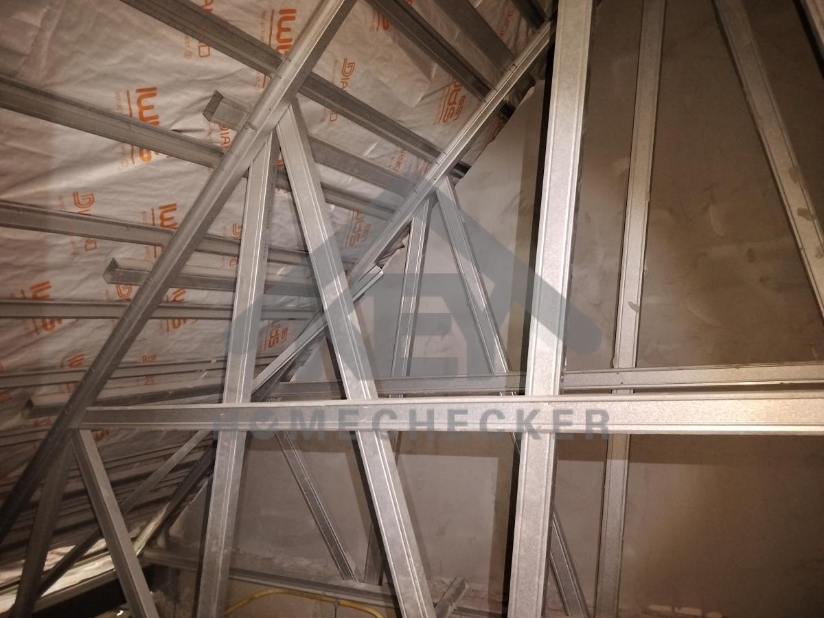 งานฝ้าชายคาและโครงฝ้า