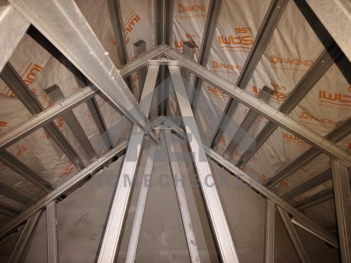 งานฝ้าชายคาและโครงฝ้า