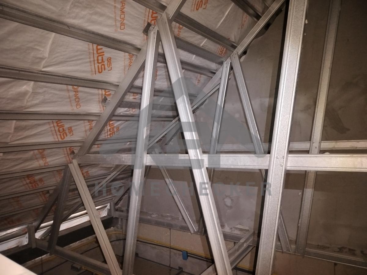 งานฝ้าชายคาและโครงฝ้า