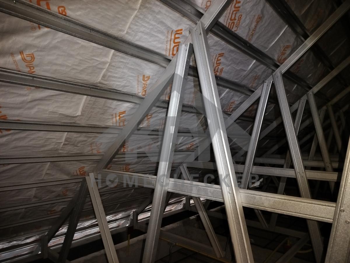 งานฝ้าชายคาและโครงฝ้า